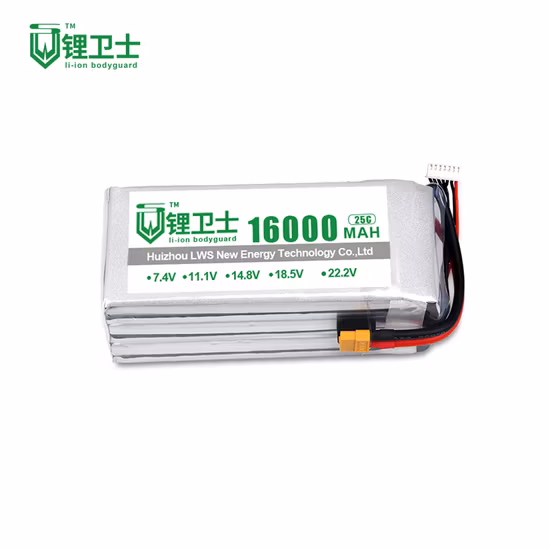 RC Lipo Batterie 10000 mAh 4 s 14,8 V 30 c 40 c 60 c wiederaufladbarer Lithium-Akku für Uav Droneplant Protection Uav Agricultural Spraye Batteriebetriebene Sprühgeräte