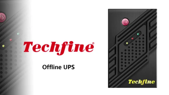 Techfine UPS Unterbrechungsfreie Stromversorgung 12 V Offline-USV für Computer